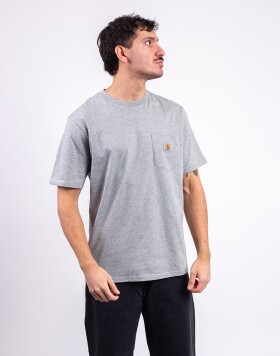 Carhartt WIP S/S Pocket T-Shirt Grey Heather L