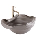 REA - Keramické umývadlo na dosku HM-66TB Handmade ART 50x40 REA-U6324