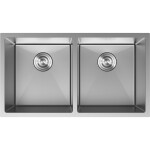 MEXEN - Binox oceľový drez 2-bowl 800 x 450 mm, nerez 6421802000-01
