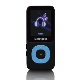 LENCO Xemio 659 modrá / MP3 amp; MP4 prehrávač / 1.8 TFT / 4GB / MicroSD / 3.5 mm (XEMIO-659BU)