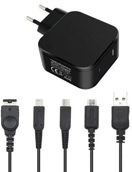 READY 2 GAMING Univerzálny USB AC Adaptér pre GBA amp; DS a Nintendo Switch (R2GNINDSACADPTR)