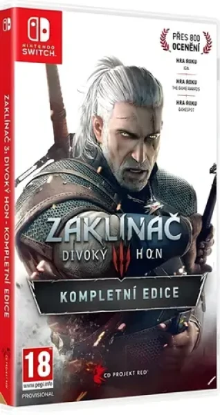 Switch Zaklínač 3: Divoký hon - Kompletná Edícia / RPG / České titulky / od 18 rokov / Hra pre Nintendo Switch (398647)