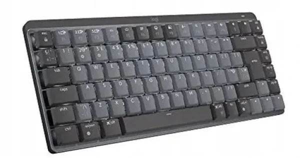 Logitech MX Mechanical Mini grafitová / Mechanická klávesnica / bezdrôtová / podsvietená / taktilné spínače / UK (920-010779)