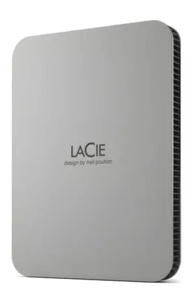 LaCie Mobile Drive 1TB strieborná / Externý HDD / USB 3.2 Gen 1 / USB-C (STLP1000400)