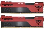 Patriot Viper Elite II 16GB (2x8GB) 4000MHz červená / DIMM / DDR4 / CL20 / XMP 2.0 / Non-ECC / Unbuffered / 1.4V (PVE2416G400C0K)