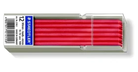 Staedtler Lumocolor náhradná tuha červená / 3 mm / 70 mm / 12 ks (218-2)