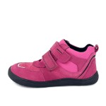 Dievčenské celoročné barefoot topánky Protetika BANET FUXIA - 32
