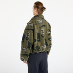 Bunda Nike Sportswear Women's High-Pile Fleece Jacket Medium Olive/ Medium Olive/ Sail XL