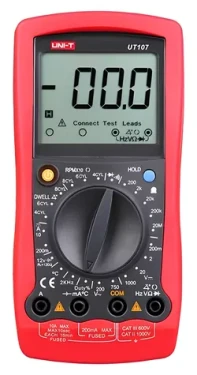 UNI-T UT107 / Multimeter / Automobilový / DC 1000 V / AC 750 V / Dwell/Tach (UT107)