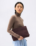 Pinqponq Laptop Sleeve 14 Crinkle Mahogany