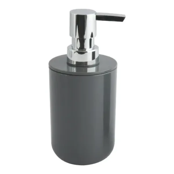 MSV INAGUA dávkovač mydla tmavo šedý / plast / 240 ml (3700703992462)