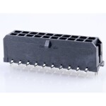 Molex vstavaná pinová lišta (štandardná) Počet pólov 20 Raster (rozteč): 3.00 mm 430452016 1 ks Tape on Full reel; 430452016