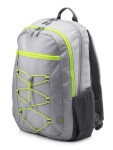 HP Active Backpack šedá / Batoh pre notebooky do 15.6 / Vodeodolný materiál (1LU23AA#ABB)