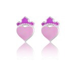 Disney Slušivé strieborné náušnice Šípková Ruženka Mini ES00106SL.CS