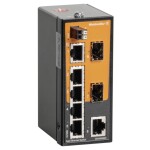 Weidmüller IE-SW-ELB-08-6TX-2FESFP sieťový switch 10 / 100 MBit/s; 2828600000