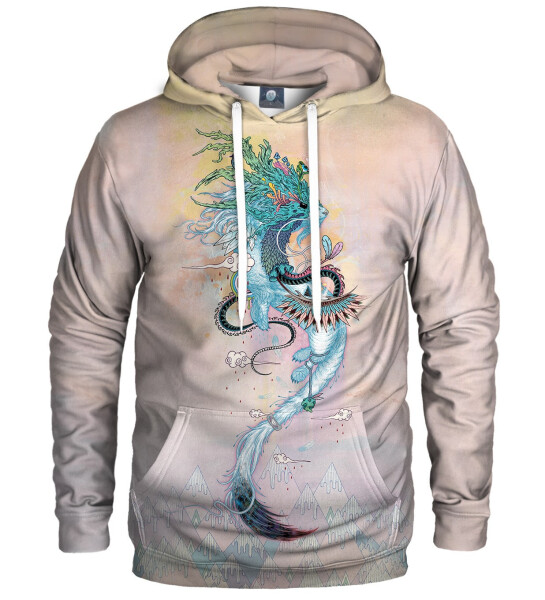 Aloha From Deer Journeying Spirit Ermine Hoodie HK AFD446 Pink