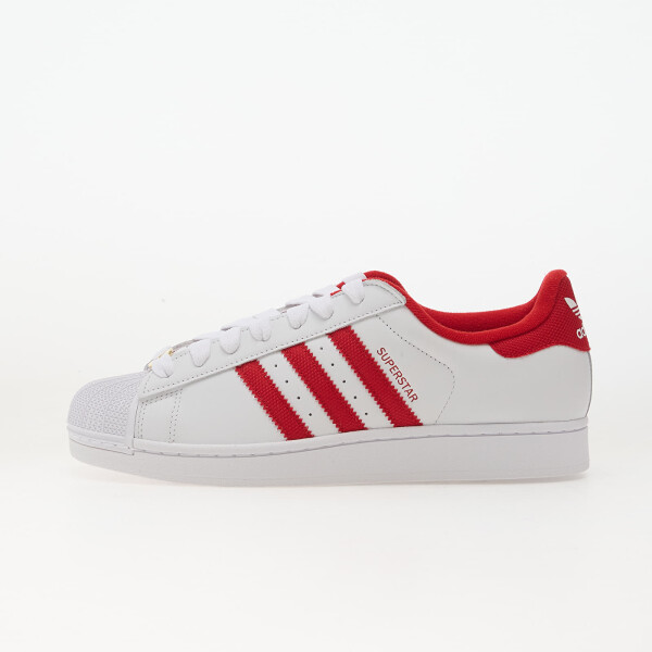 Tenisky adidas Superstar II Ftw White/ Better Scarlet/ Gold Metallic EUR 38