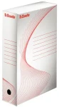 Leitz Esselte Standard biela / Archivačný box / A4 / 80 mm / recyklovaný kartón FSC (128080)