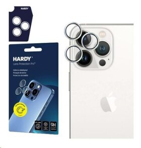 3mk HARDY Lens Protection Pre sklá na fotoaparát pre Apple iPhone 14 Pro/14 Pro Max Silver (5903108573498)