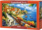 Castorland 54237 Puzzle Zátoka pri bielom majáku