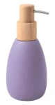 Spirella Sven dávkovač mydla matne levanduľový / polyresin / drevo / 260 ml
