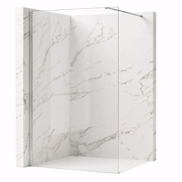 REA/S - Sprchová zástena Flexi Transparent / Chrome 70 KPL-K99068