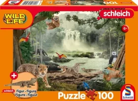 Schmidt Puzzle Schleich V dažďovom pralese