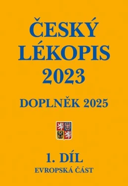 Český lékopis 2023 - Doplněk 2025, Ministerstvo zdravotnictví ČR