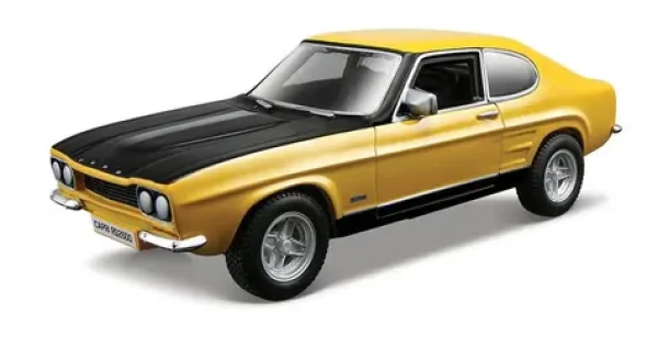 Bburago Ford Capri RS2600 (1970) žltý 1:32