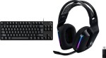 Logitech G413 TKL SE GX Linear (920-010446) + G733 Lightspeed Czarne (981-000864)