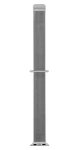 SBS caseme strieborná / Remienok pre Apple Watch / 42/44/45 mm / oceľ
