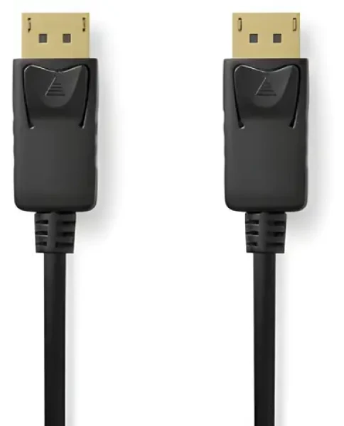 Nedis DisplayPort kábel čierna / Kábel DisplayPort / 8K 60Hz / 3 m / pozlátené konektory (CCGB37014BK30)