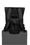 Roll top batoh Travelite Basics Roll-up Backpack Black
