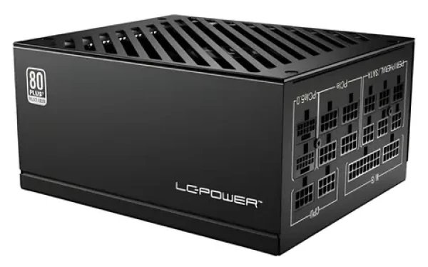 LC-Power LC850P / Zdroj / ATX 3.0 / 850 W / 80 PLUS Platinum / plne modulárny / 135 mm (LC850P V3.0)