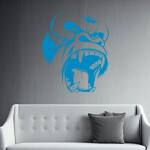 Veselá Stena Samolepka King Kong Farba: hnědá, Veľkosť: 80 x 67 cm