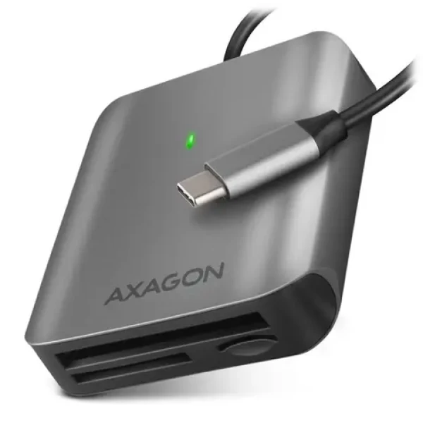 Axagon CRE-S3C, USB-C 3.2 Gen 1 - SUPERSPEED čítačka kariet, 3-slot lun SD/microSD/CF, podpora UHS-II (CRE-S3C)
