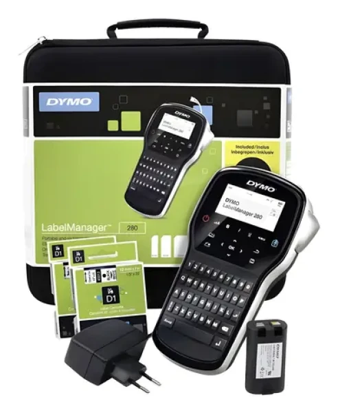Dymo LabelManager 280 / Tlačiareň samolepiacich štítkov / D1 / 6 - 12 mm / LCD / QWERTY / USB / Li- ION (2091152)