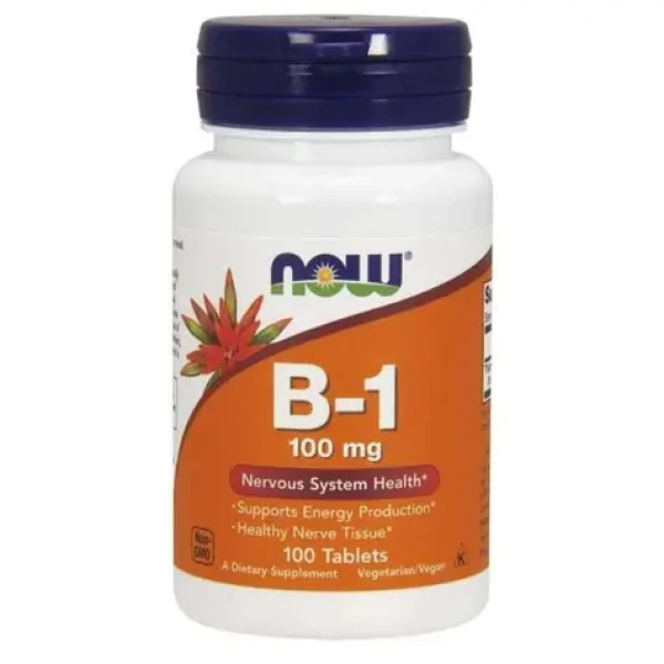 Vitamín B1 100 mg - NOW Foods (100 tab.) (47719-1-100pkgs)