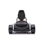 Mamido Detská elektrická motokára Fast 3 Drift biela