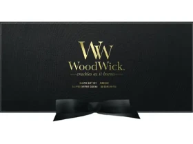Woodwick darčekový set Fireside - loď 1 ks / doba horenia: až 40 h (5038581123783)