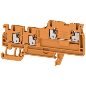 Weidmüller 2579610000 radová svorka priechodky 3.50 mm pružinové pripojenie oranžová 100 ks; 2579610000