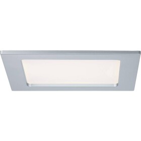 Paulmann LED vstavané kúpeľňové svetlo LED pevne zabudované LED osvetlenie 12 W IP44 chróm (matný); 92080