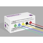 TRU COMPONENTS TC-14085044 Silikónová licna, 0.055 mm², červená, čierna, žltá, modrá, zelená, 1 sada; TC-14085044