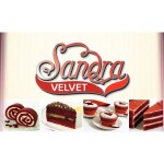 Sandra Velvet zmes na výrobu litých hmôt s červenou farbou (0,5 kg) 5215 - dortis - dortis