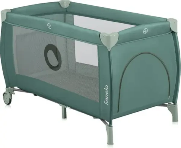 Lionelo Postieľka cestovná Stefi PLUS Green Olive / od 0 do 3 rokov / do 15 kg (LO-STEFI PLUS GREEN OLIVE)