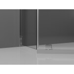 MEXEN - Exo sprchovací kút päťboký krídlový 80 x 80, transparent, chróm 812-080-080-01-00