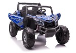 Mamido Detské elektrické auto Buggy UTV-MX 4x4 LCD MP4 Spider lakované modré