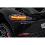 Mamido Elektrické autíčko Porsche Spyder RS ​​718 MP4 čierne