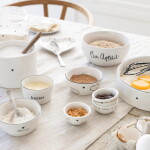 Bastion Collections Keramická mištička White/Brown 80 ml B