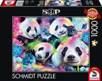 Schmidt Puzzle Neon: Pandy